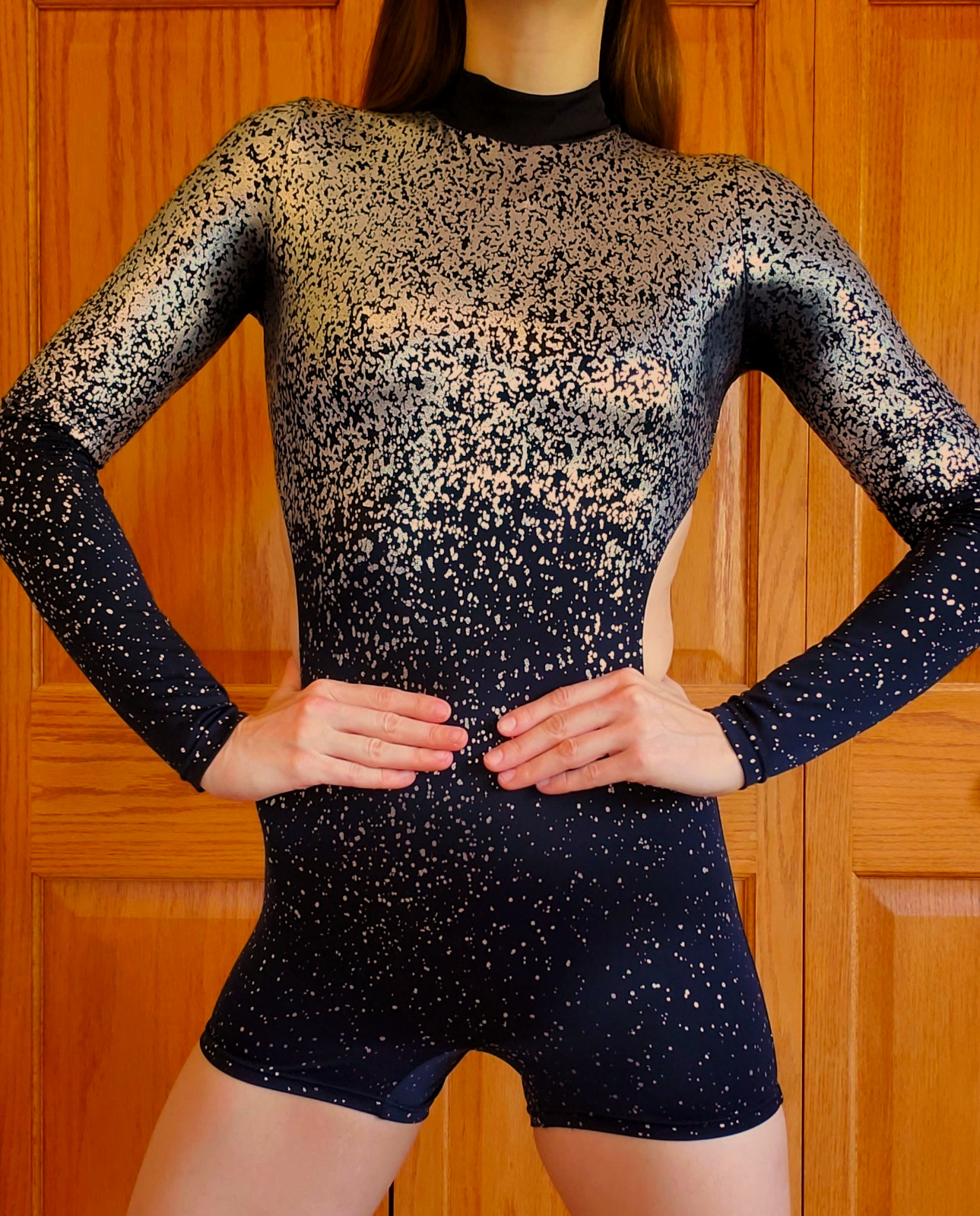 Weissman Dance Leotard Adult Small Leotard Costume Aerialist Unitard Silks