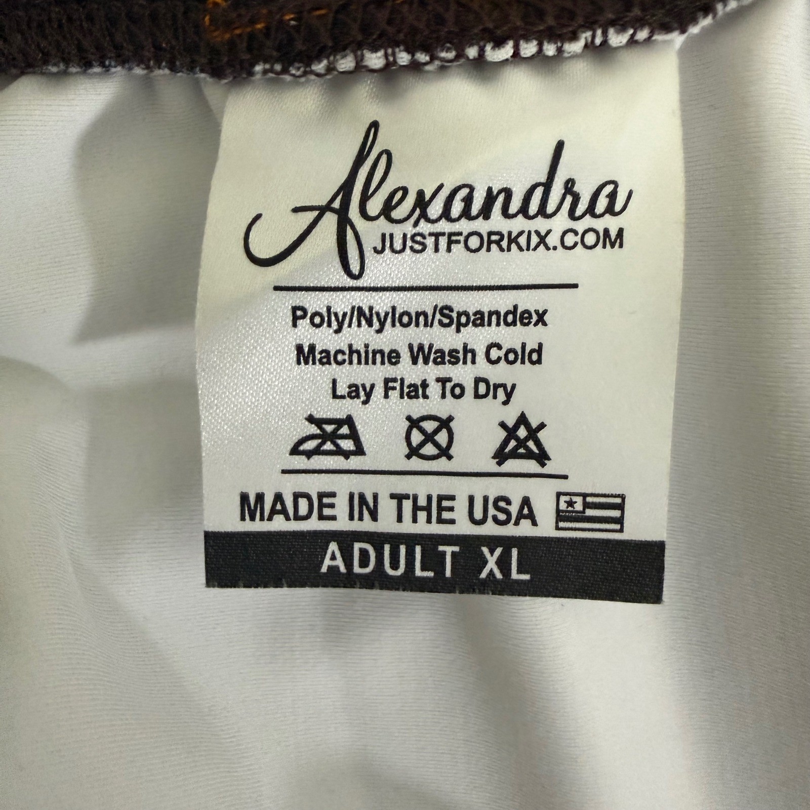 Alexandra Leotard Womens XL Orange Ombre Graphic Long Sleeve Dance Gymnastics