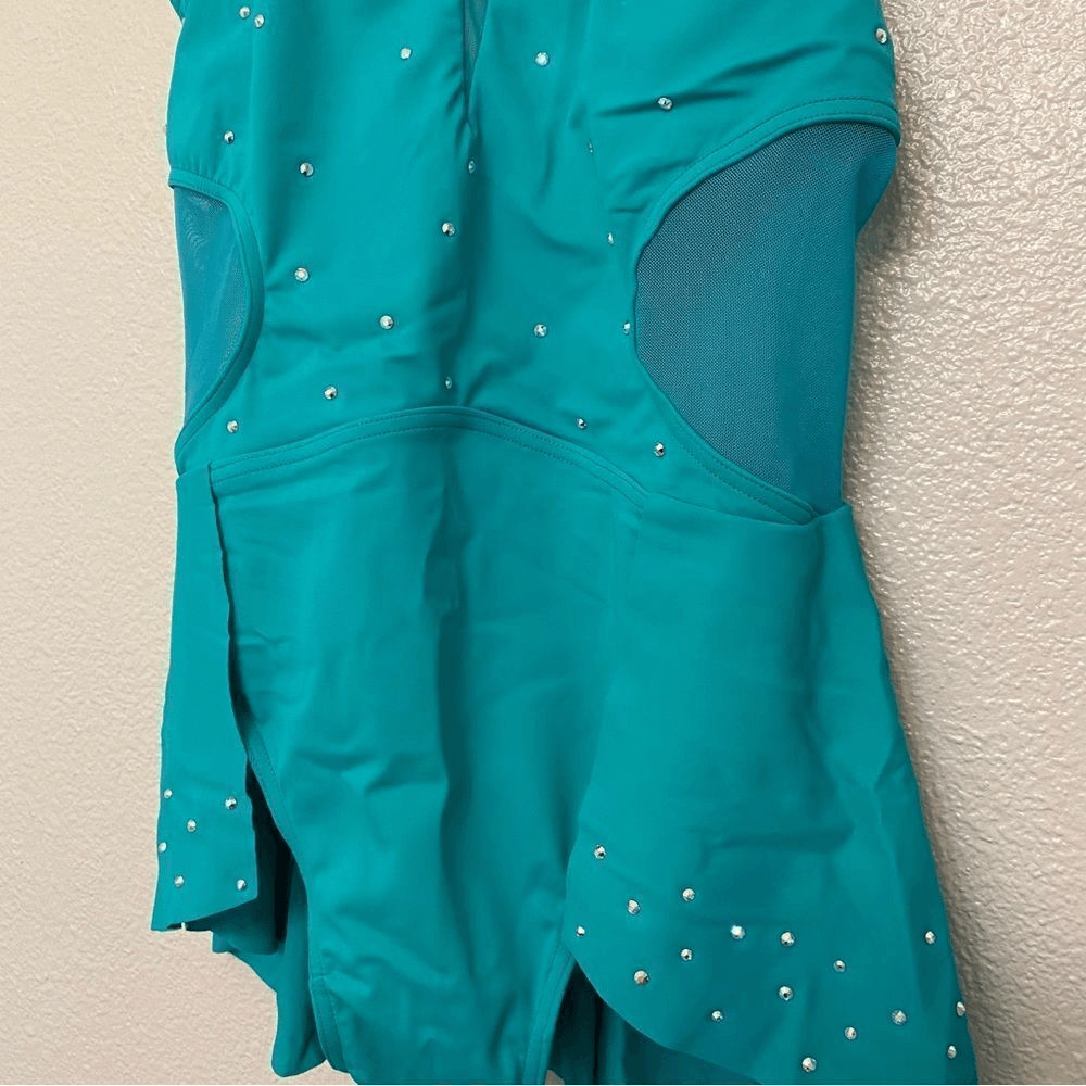 WEISSMAN IVY SKY Swarovski Rhinestone Contemporary Lyrical Costume D10928 MA