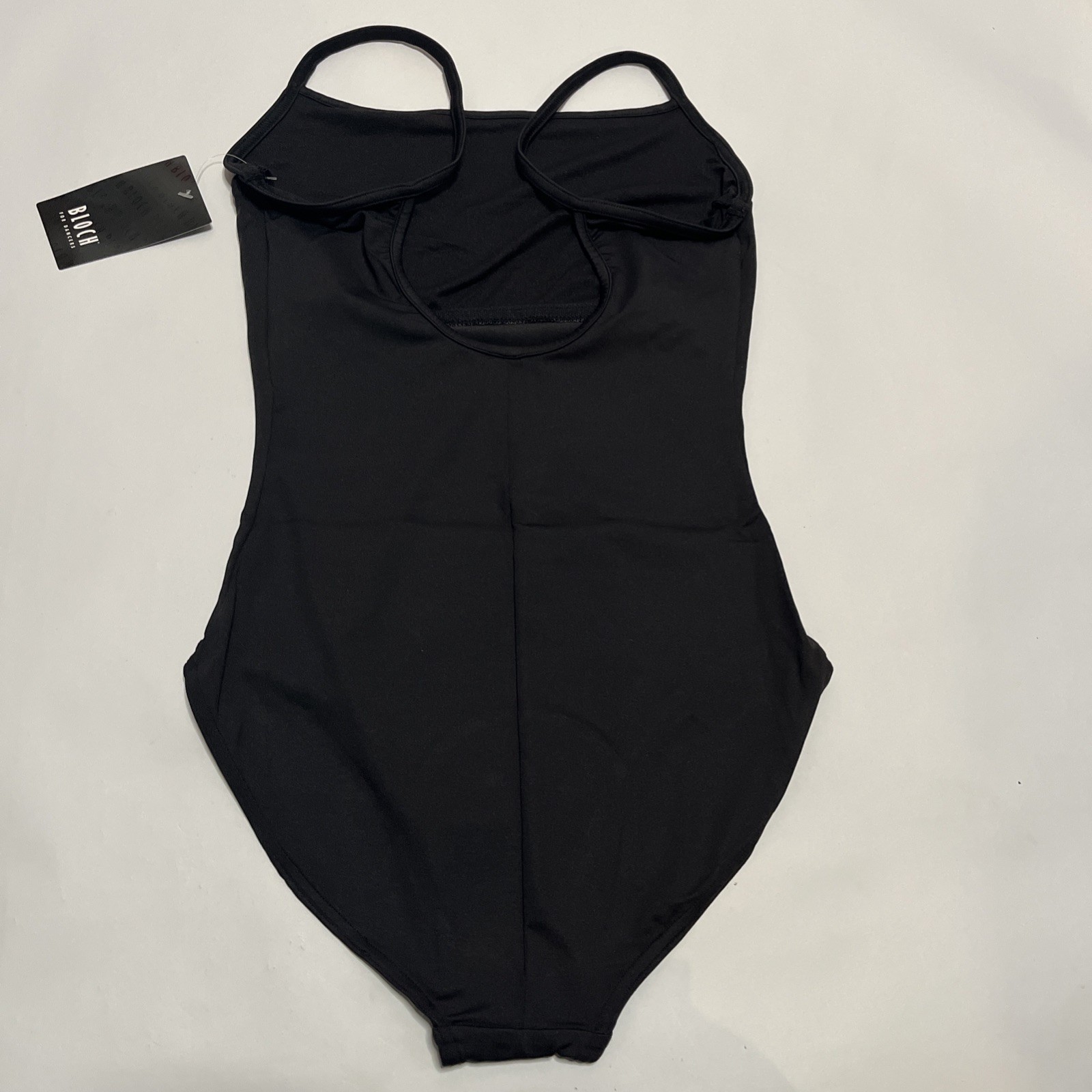 NWT Bloch Dance Womens Nejor Microlux Camisole Ballet Leotard Black L5607 Medium