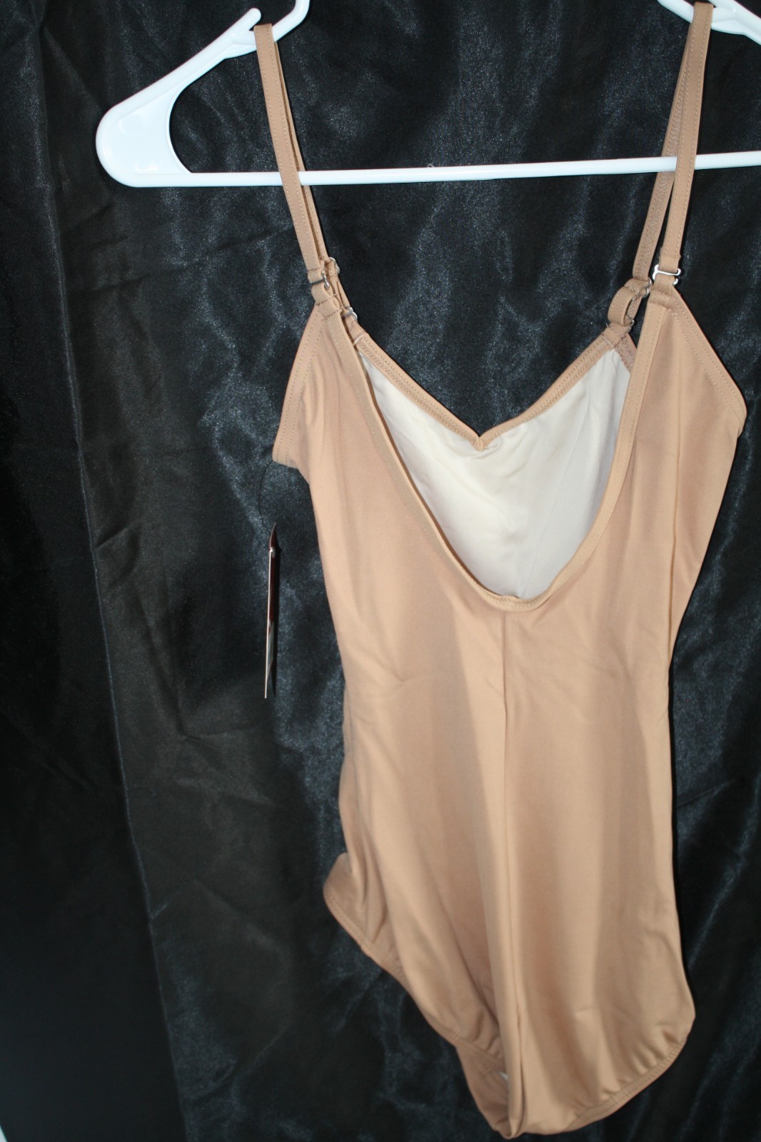 Capezio Camisole Leotard with Adjustable Straps – Nude / Light Suntan – Women’s