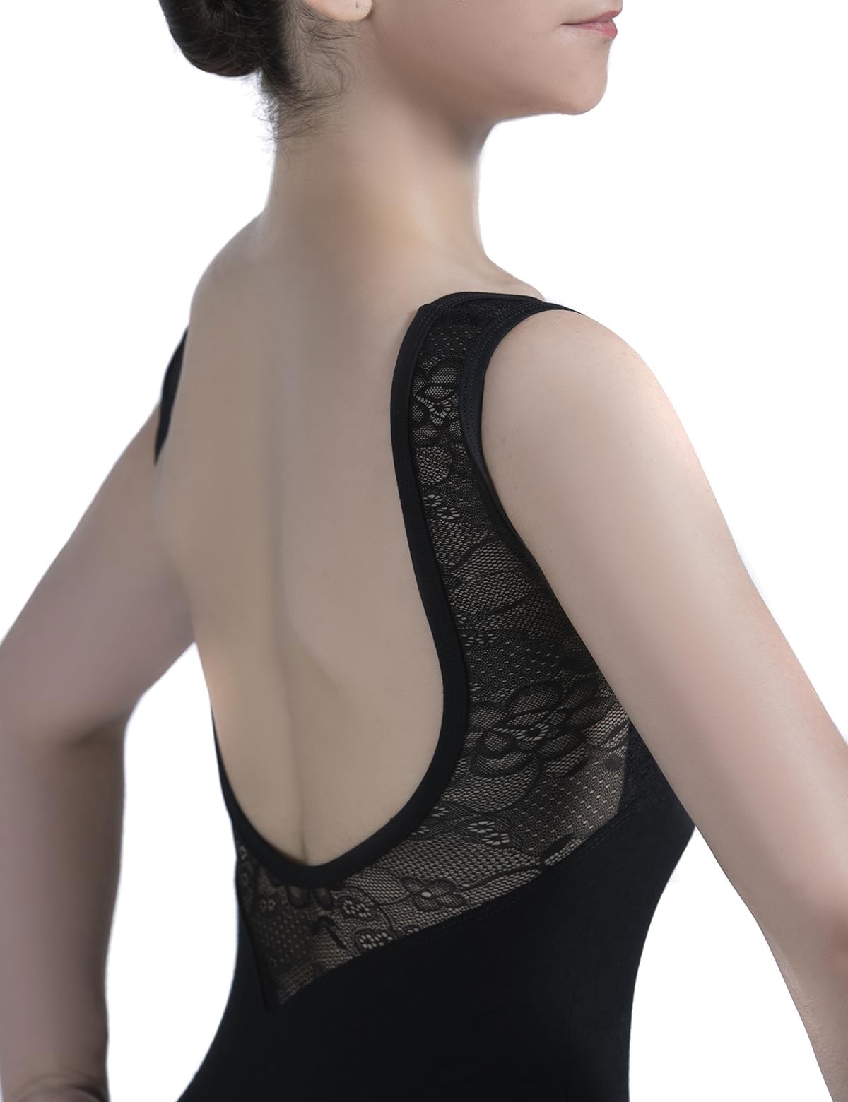 Black Leotards for Women and Girls Gymnastics 01D0163 XL