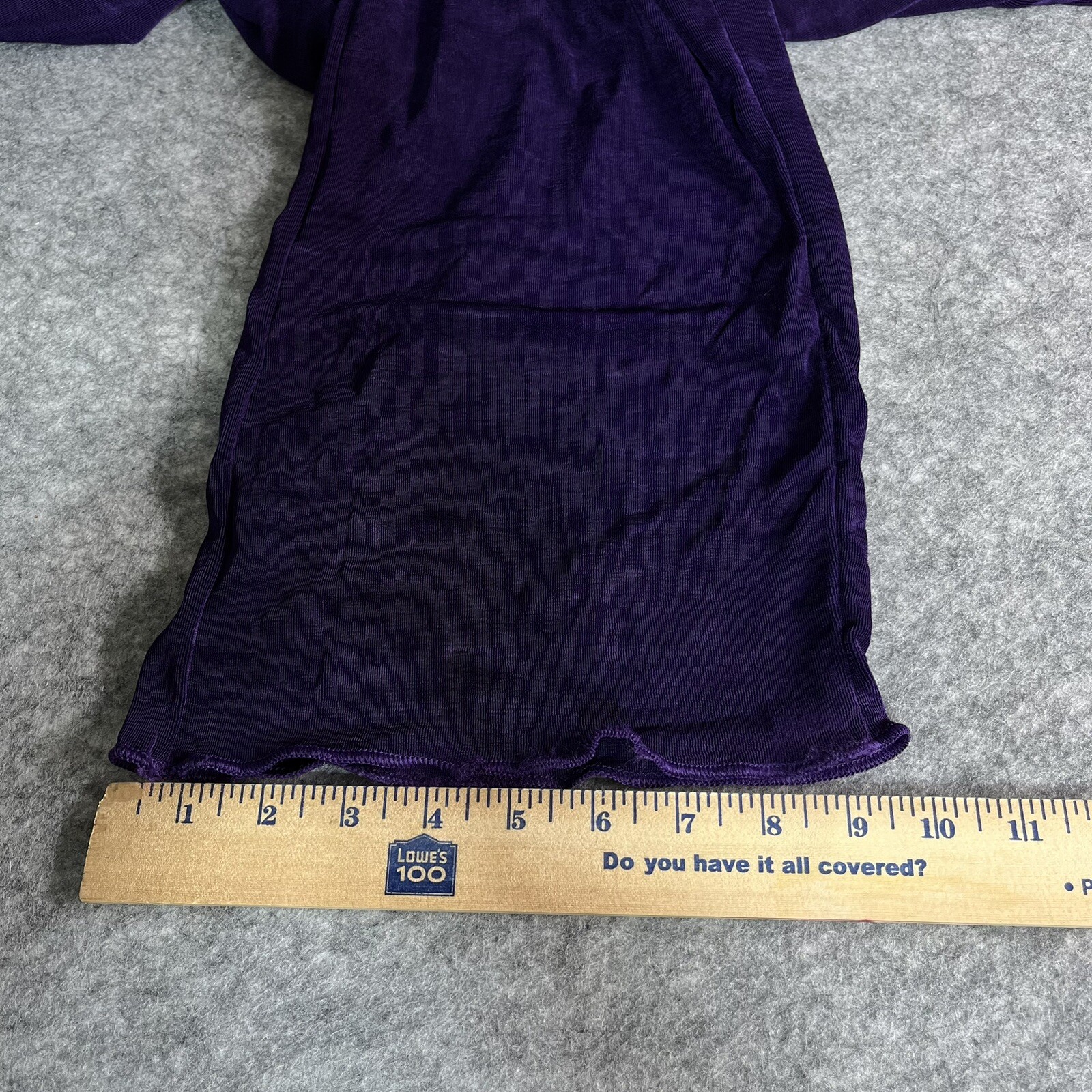 Vintage 80s Body Wrappers Full Leotard Dance Unitard Women M Purple Beaded