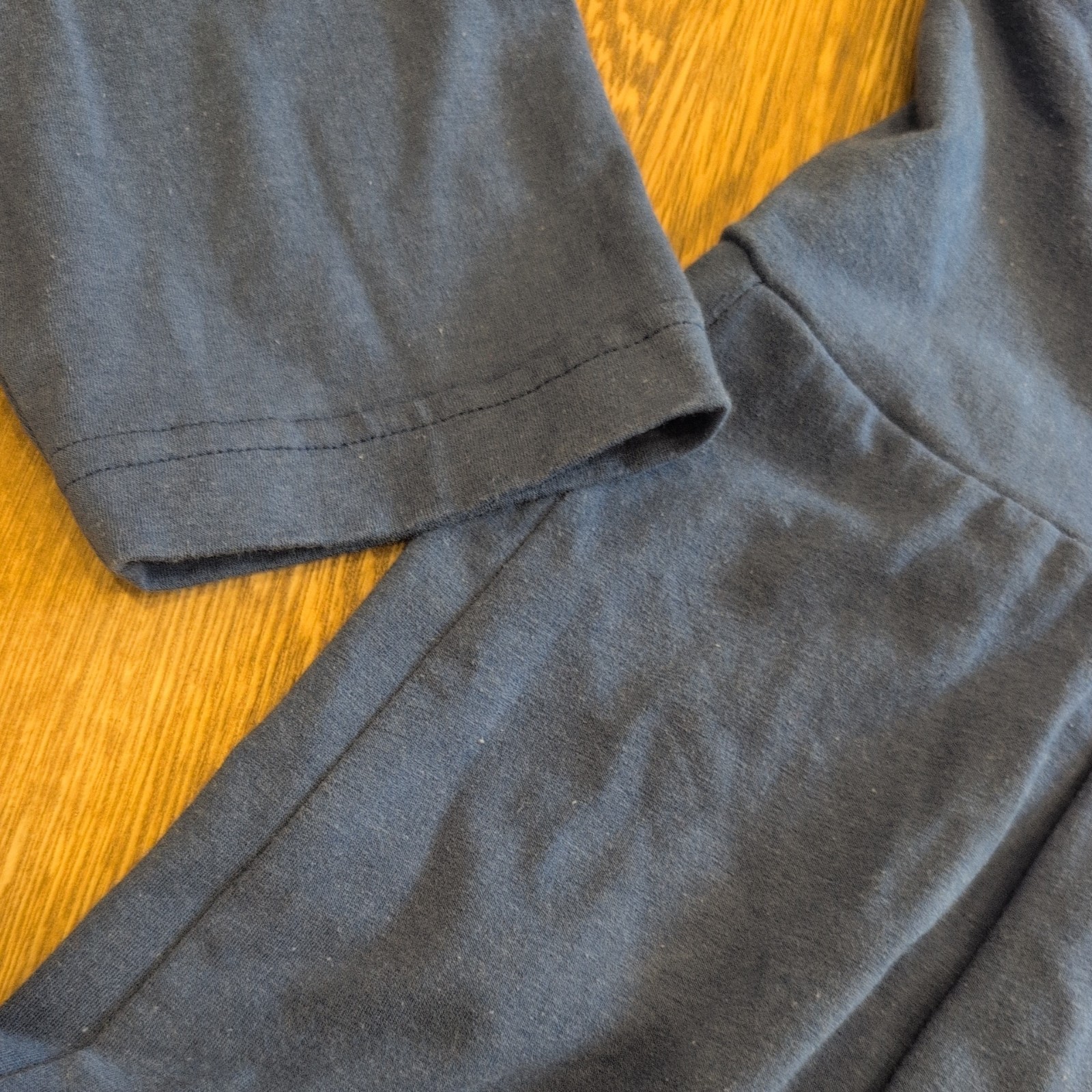 Vtg 80s 90s M blue One Piece Yoga Aerobics Jazzercise ballet stirrup pants retro