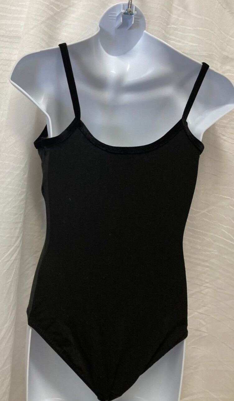 Princess Line Camisole Leotard cotton spandex ladies petite velvet trim