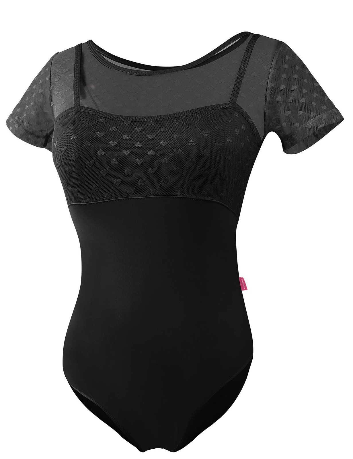 Girls Women Ballet Outfits Lace Cap Sleeve Dance Leotards For Gymnastics