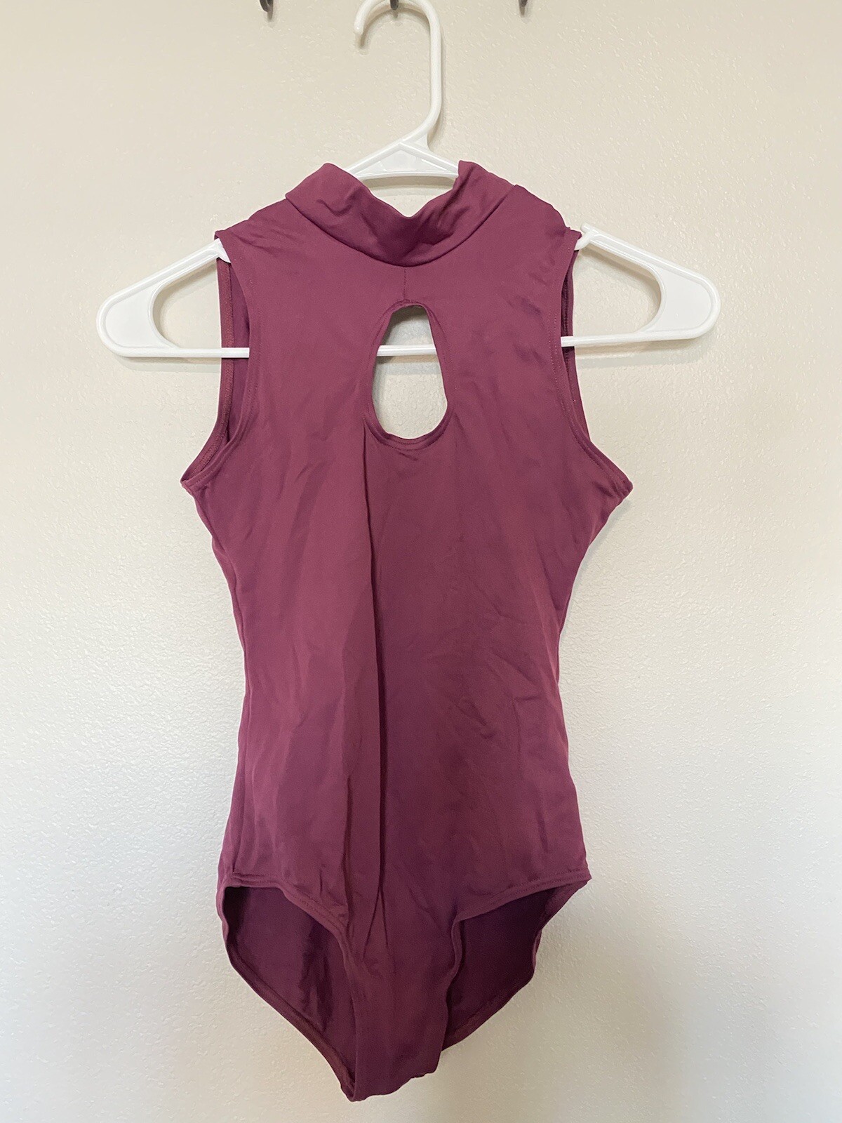 Ballet leotard women Size small Company Collection Good Condition Zipper In Back