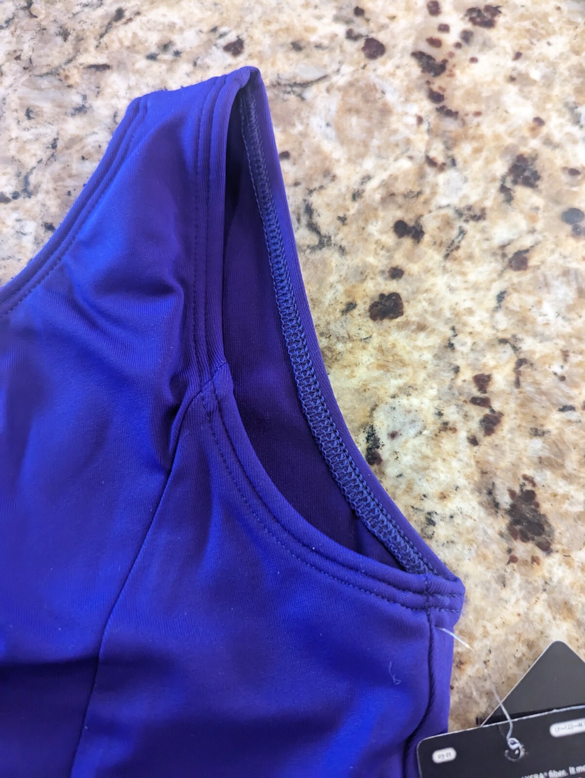Eurotard Womens Microfiber Princess Seam Tank Leotard 44264 Purple size M