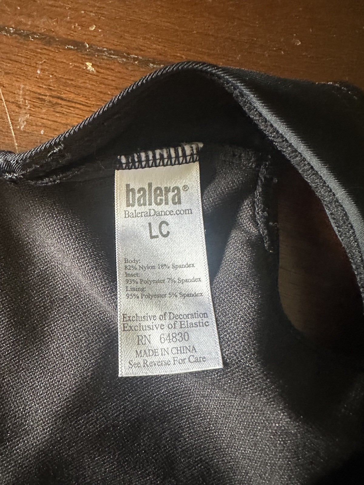 Bakers Dancewear Zip Front Sleeveless Unitard MT12535 Sz Child LC