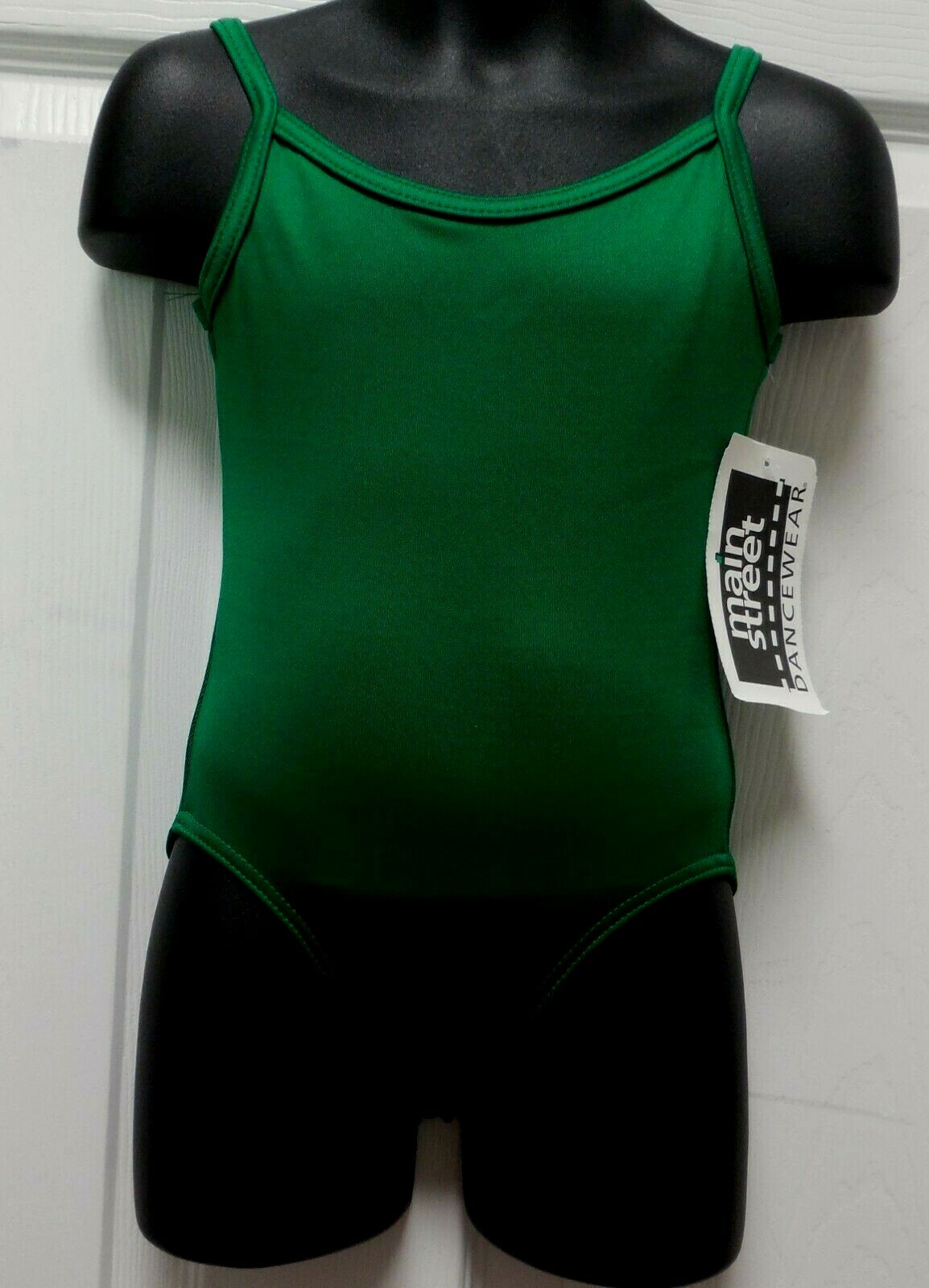 Kelly Camisole Leotard Classic Dance Front Lined Kelly Green Ladies 86001 NWT