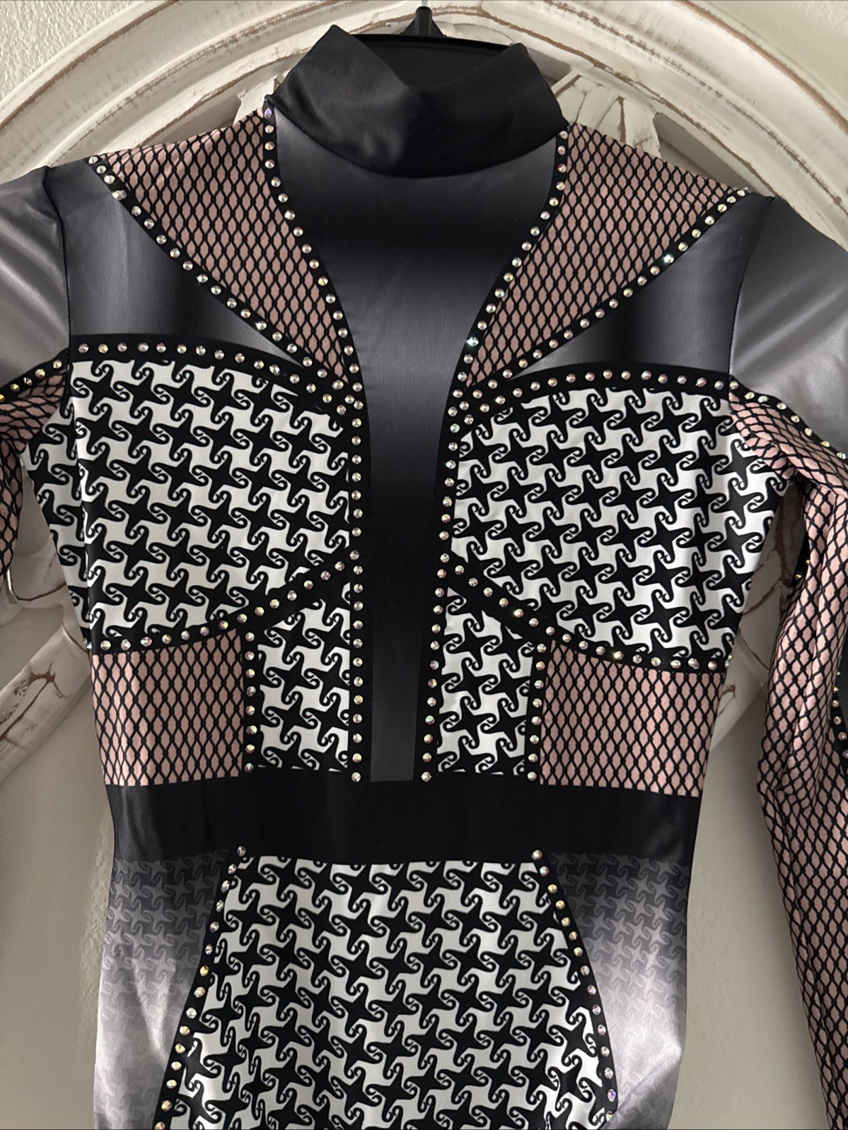 NEW- Alexandra JustForKix Leotard W/added Rhinestones (Adult XS)
