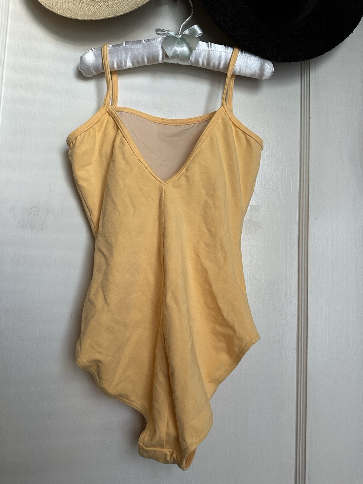 Mirella Women’s Orange Dance Leotard Adult Size M