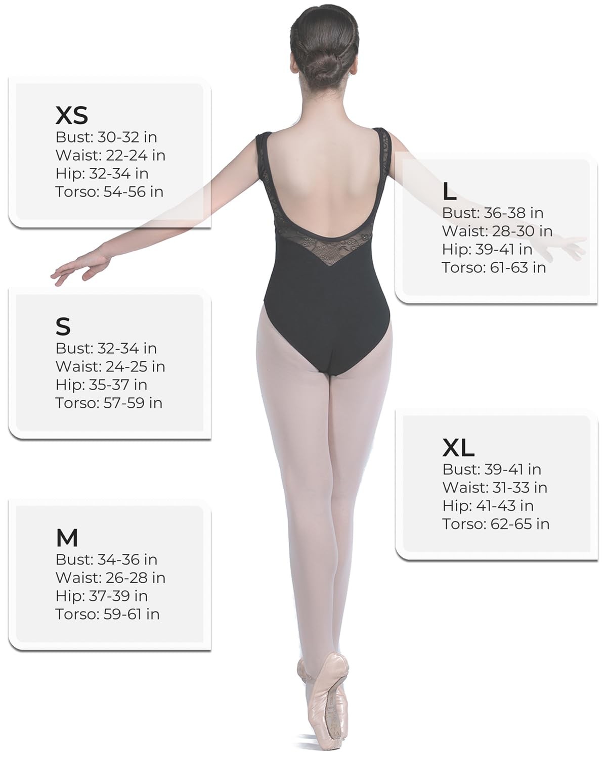 Black Deep Scoop Flower Mesh Back Dance Leotard 01D0163 Womens Girls