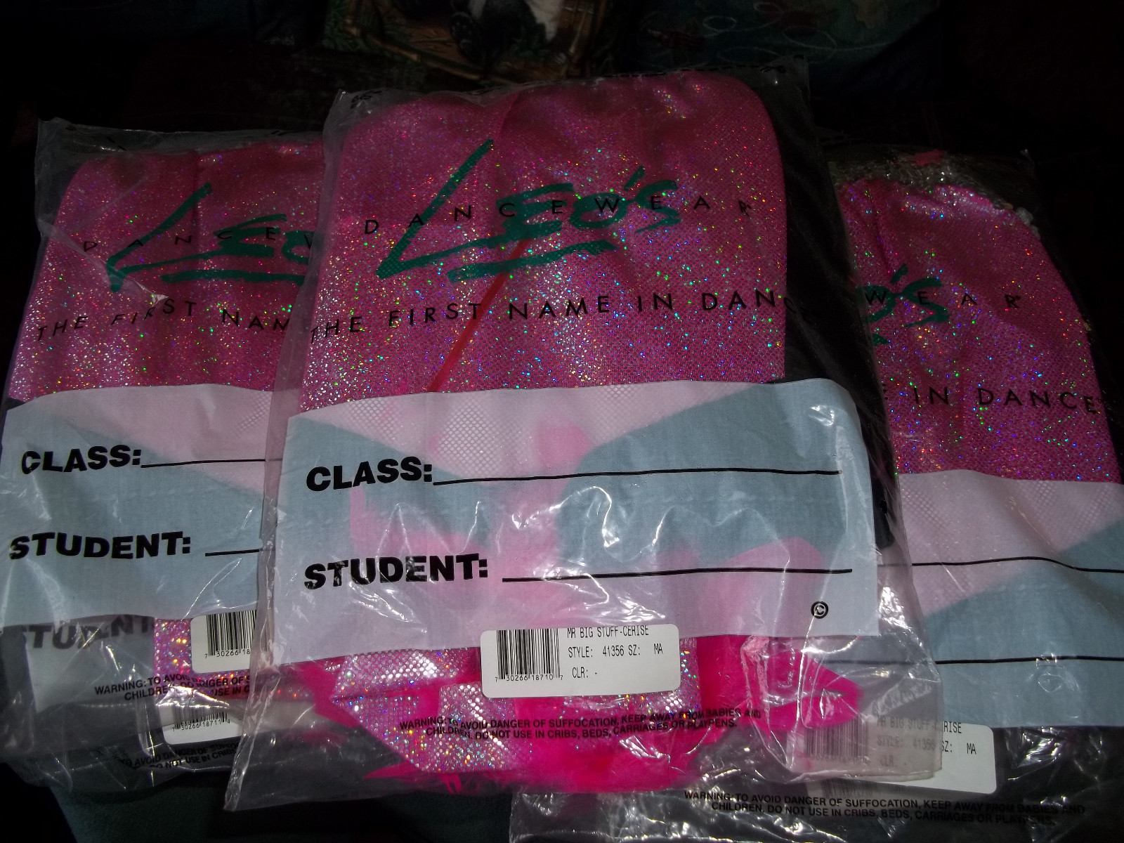 Leo’s Dancewear – Dance Dress – Pink – Brand New