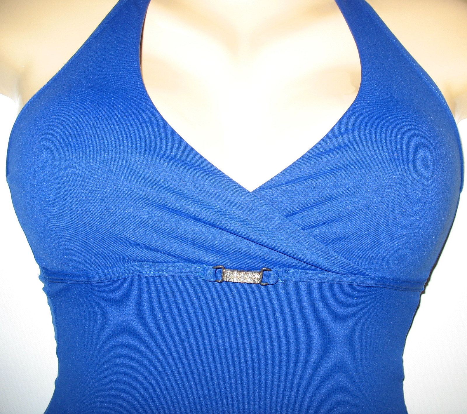 CAPEZIO – ROYAL BLUE – STRAPPY BACK WITH RHINESTONE CHARM – XS