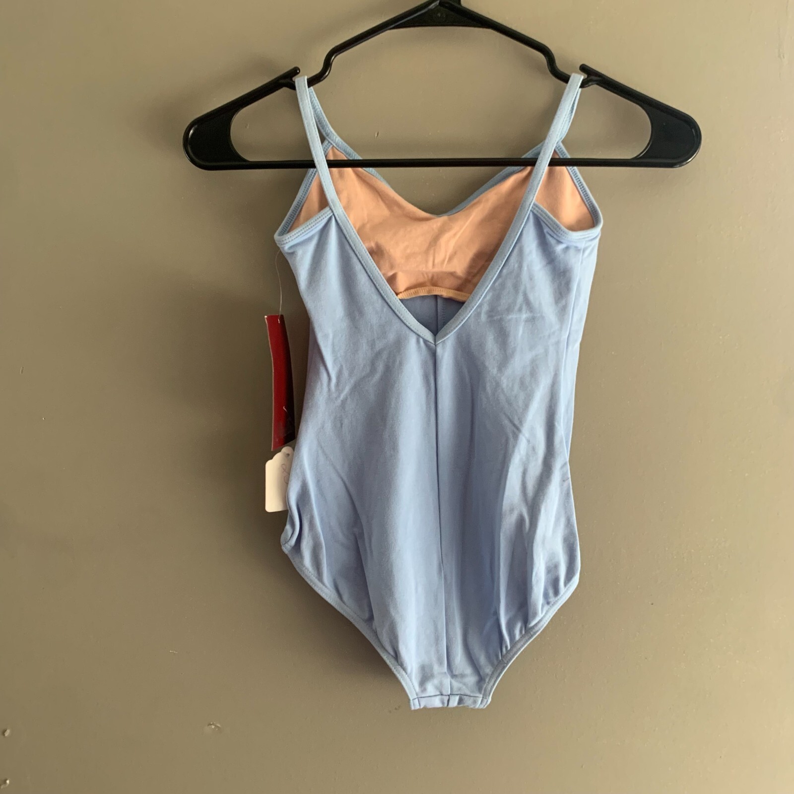 Mirbella dance leotard- light blue seamed camisole- size petite