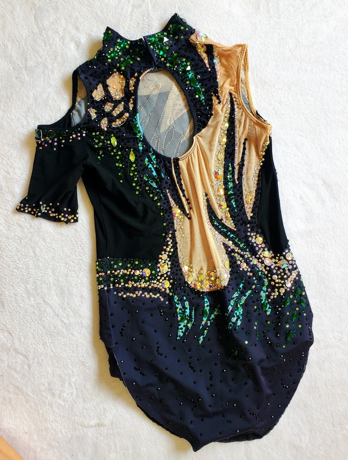 Aerialist Leotard Dress Adult Small AS Dance Aerial Silks/Lyra Cirque Costume