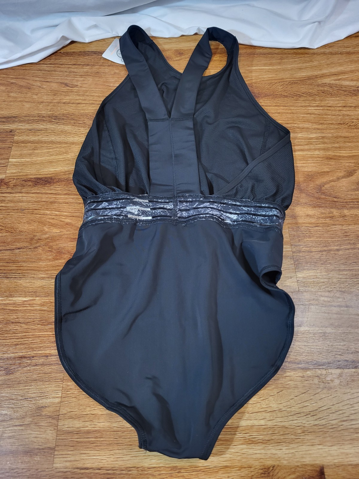 nwt black puma explosive leotard size m