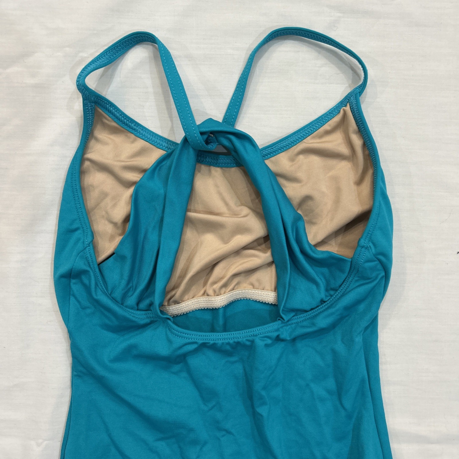 MotionWear Women’s Dance Leotard Bright Turquoise Adult Medium