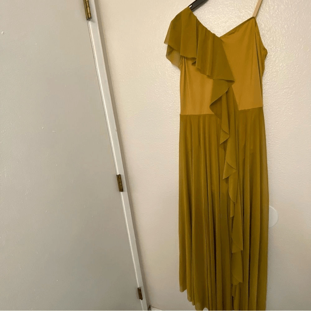 Revolution RC23920 10th House Lyrical Contemporary Dance Costume LA Gold Mustard