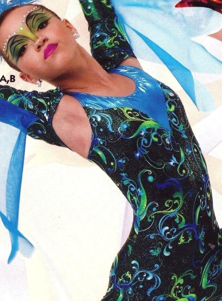 Red or Turquoise Foiled Racerback Shorty unitard Dance costume over 10 available