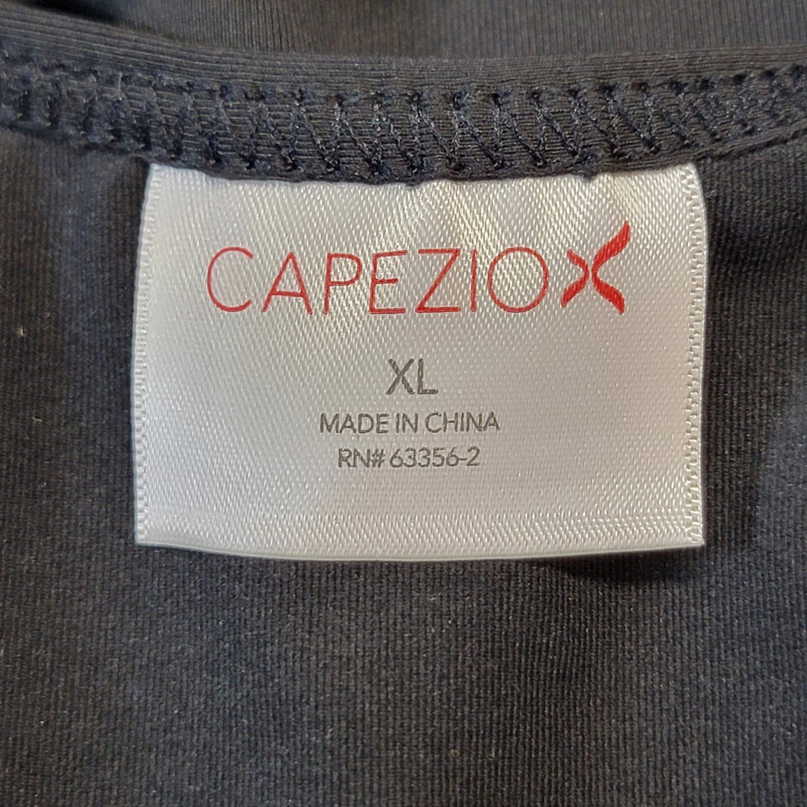 Capezio Strappy Back Camisole Leotard Scoop Neck Criss-cross Straps Back SZ XL