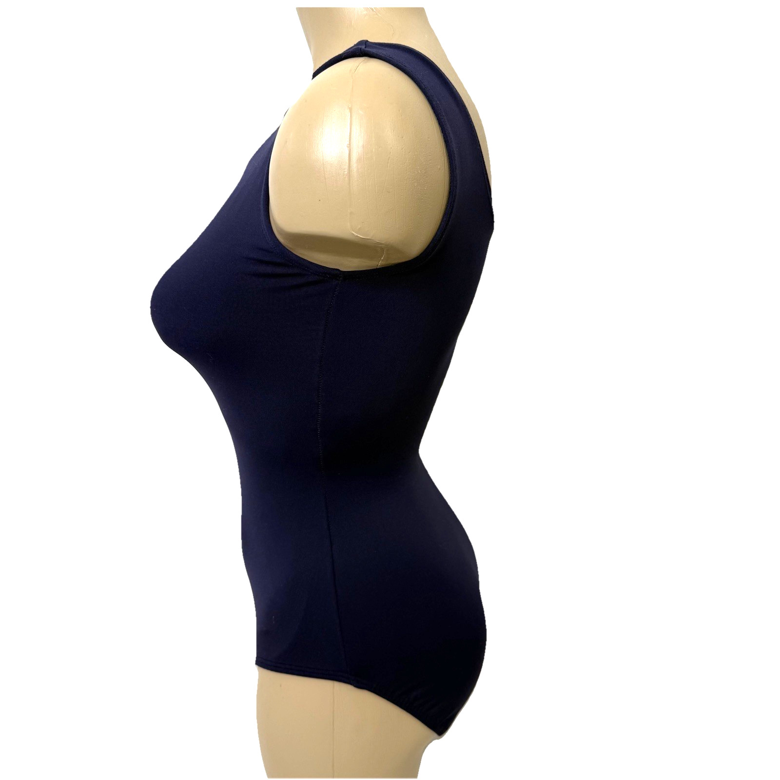 Eurotard Dancewear Leotard Bodysuit Camisole Womens size Small Navy Blue