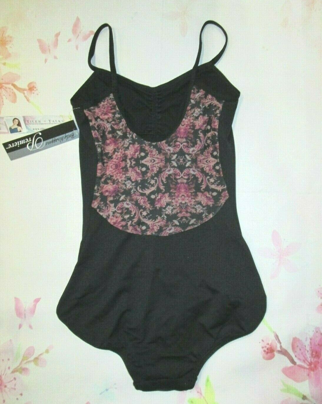 Leotard New Body Wrappers Womens SA MA LA Black Dance Ballet Lyrical Costume