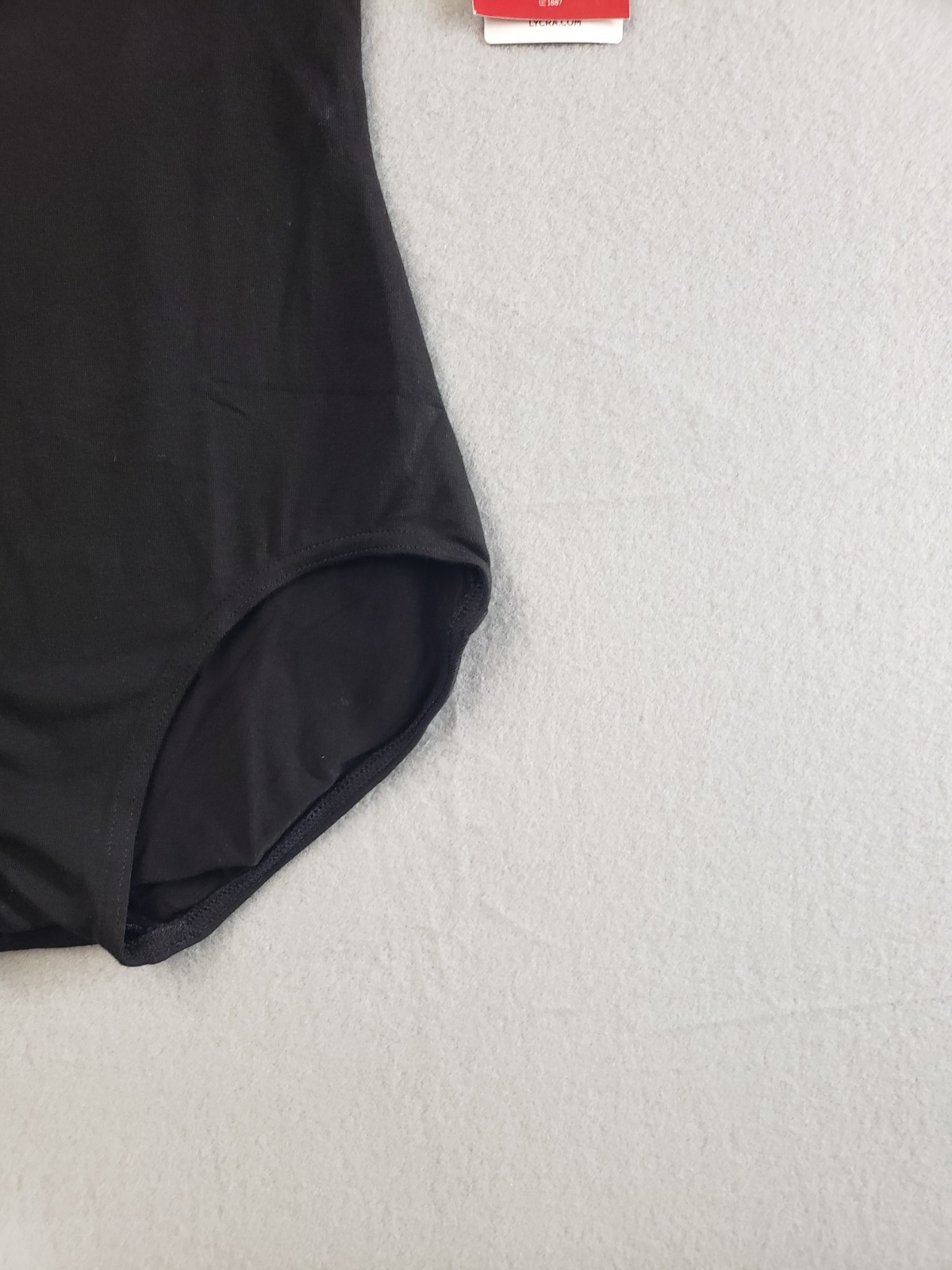 Capezio Women Top XS Short Sleeve Leotard Black Ballet Dancewear Gymnastics