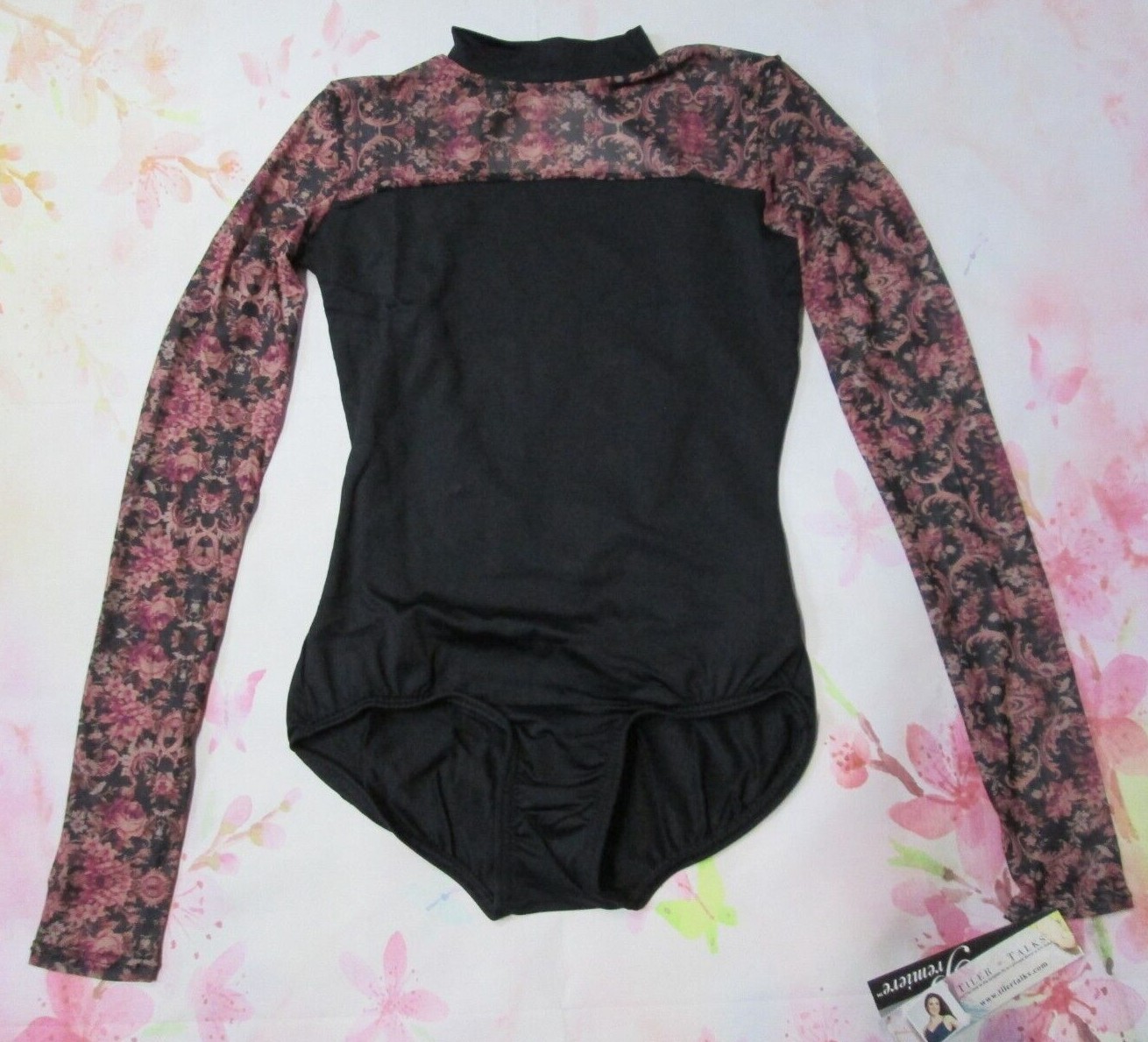 Leotard New Body Wrappers Womens SA MA LA Long Sleeve Dance Ballet Costume Black