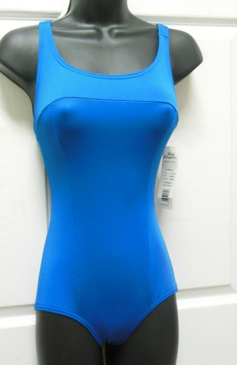 Body Wrappers Dance Ballet Racer Back Leotard Bright Royal Ladies/Girls Size