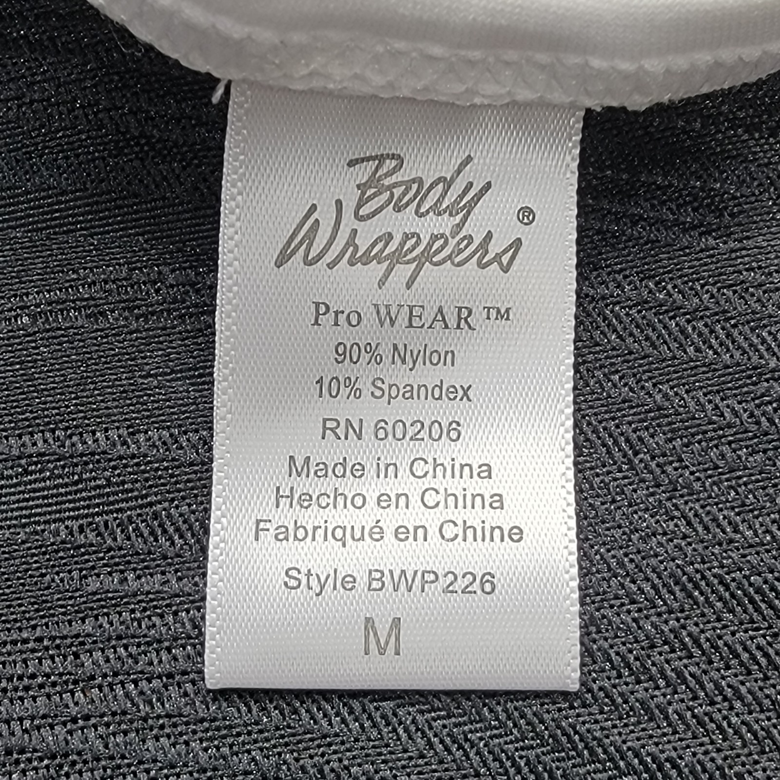 NWT Body Wrappers ProWEAR White Women’s M Long Sleeve Ballet Cut Leotard BWP226