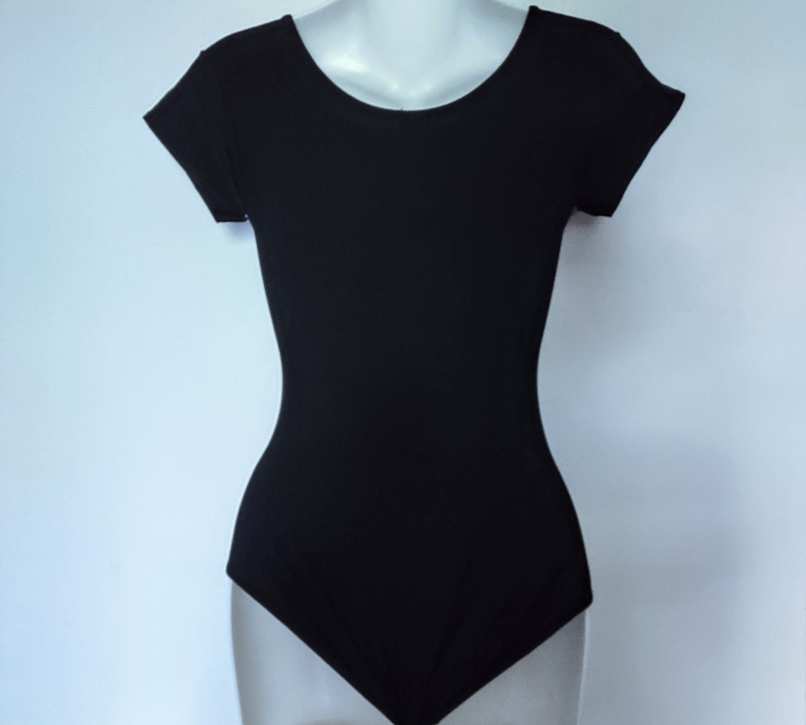 Vtg Isotoner 80s Lycra Nylon Athletic Workout Yoga 90s Leotard Bodysuit M