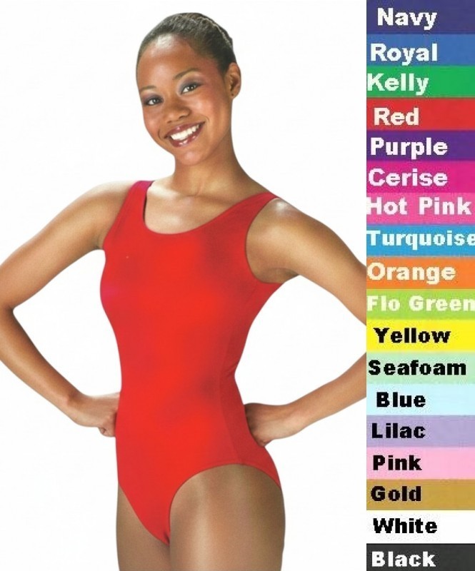 Leotard Dance Costume Child Spandex Tank Gymnastic Ballet 9 Color & Size Choice