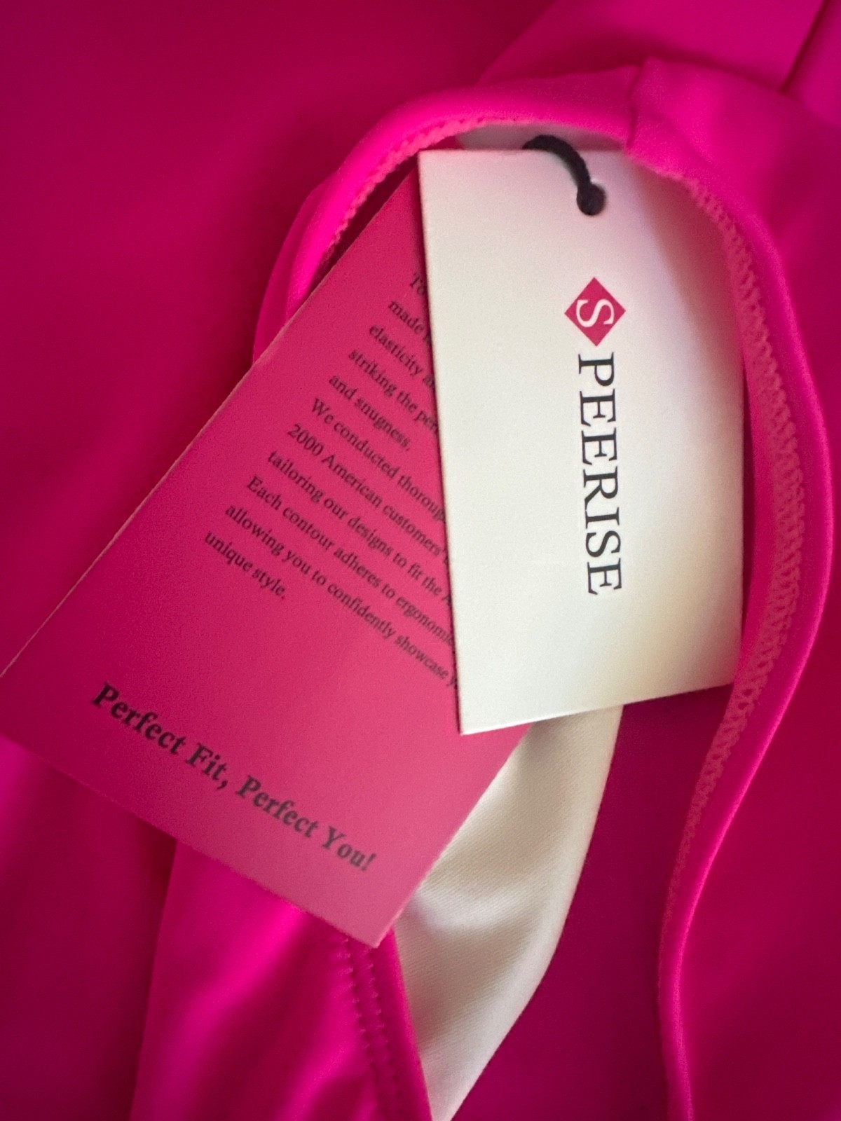 SPEERISE One Piece Adjustable Straps High-Cut Leotard Small NWT Nice! HOT PINK