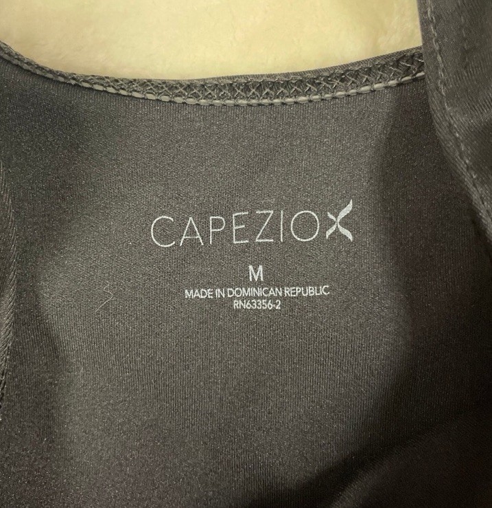 Capezio Black Short Sleeve Dance Leotard Women RN63356-2