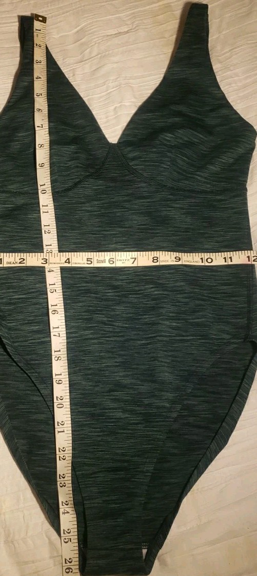 Outdoor Voices Freeform Leotard Green Small