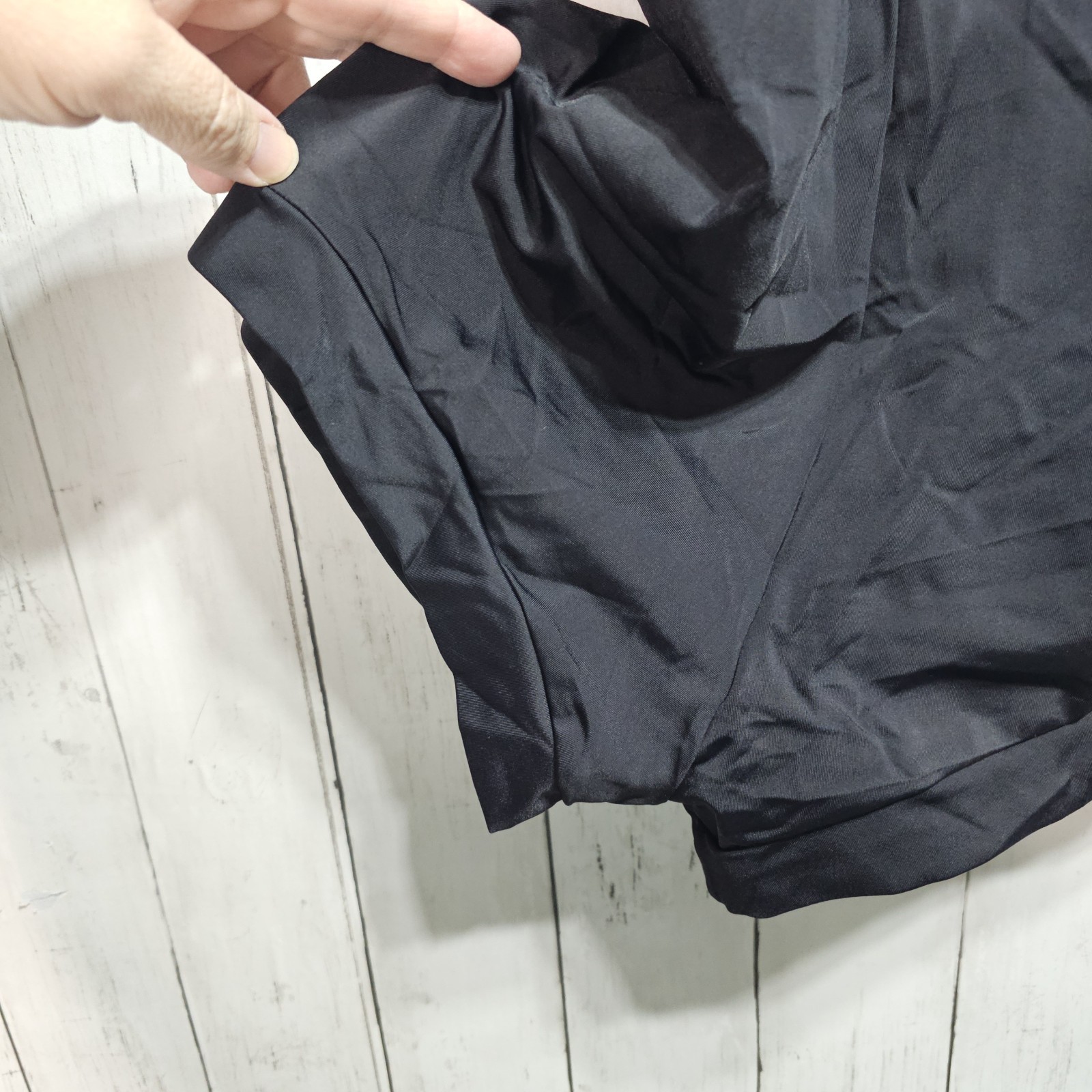 Weissman Women’s Black Matte Camisole Biketard Size Adult XL 4 Way Stretch