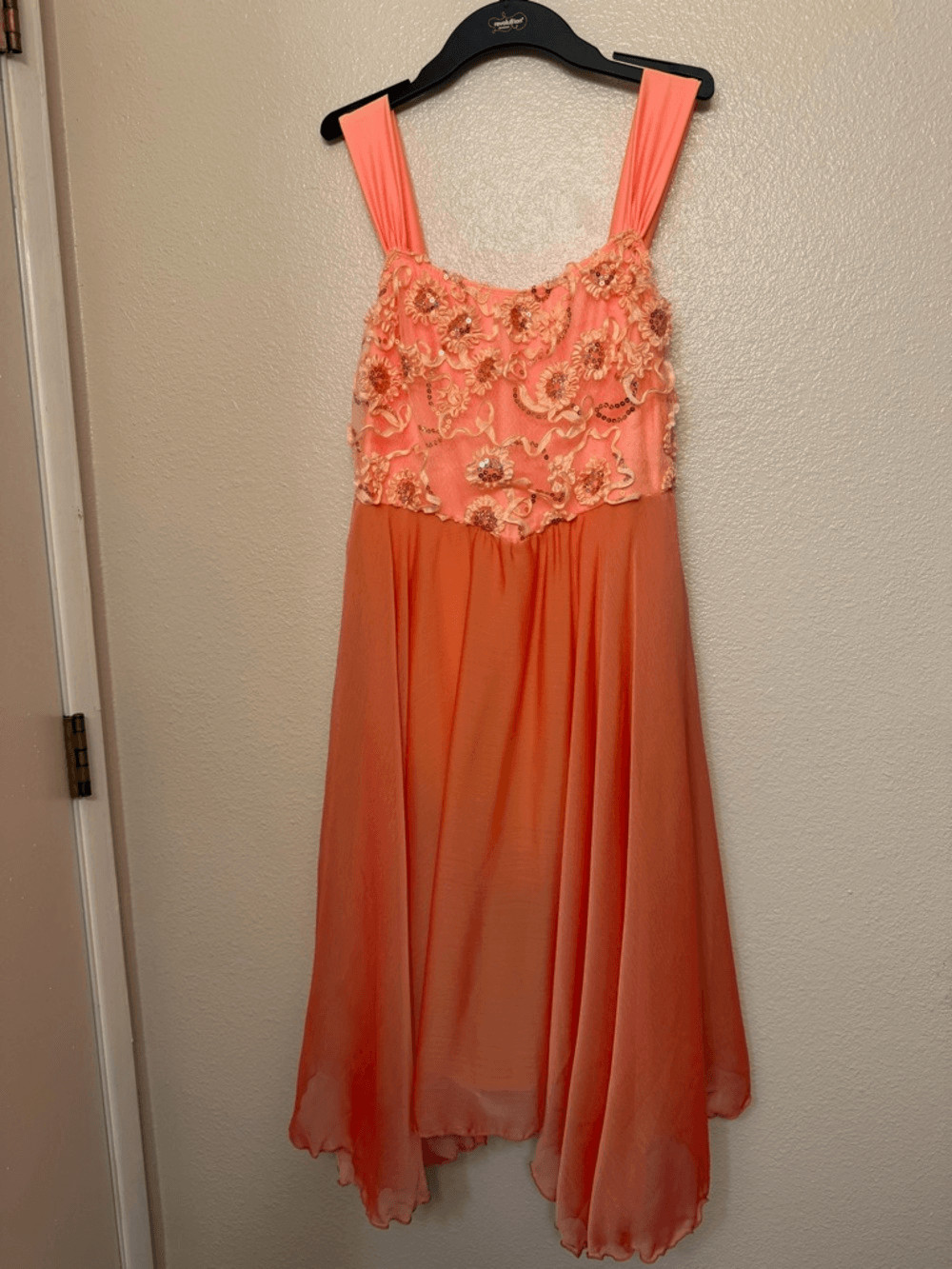 Revolution Dance costume dress Leotard orange XXLA (xxl adult) plus size 661 EUC