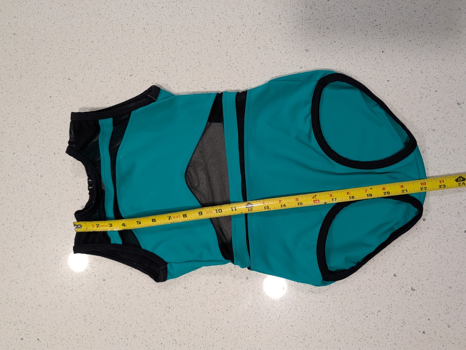 CHRISTMAS GREEN 5dancewear Five 5 PA Small Gymnastics Dance Leotard Cutout Teal