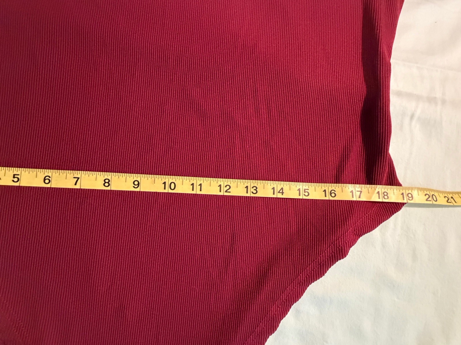 Woman’s SHEIN Leotard Size 4XL Wine Colored With Scalloped Neckline