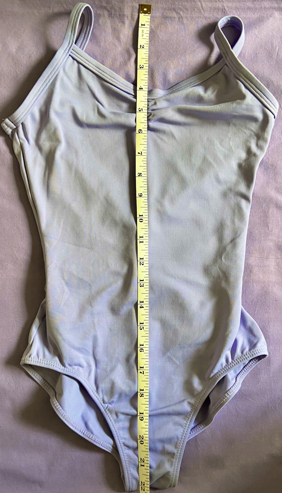 So Danca Flamma SL 113 Adult Camisole Leotard Smooth Front 4/S Light Lilac