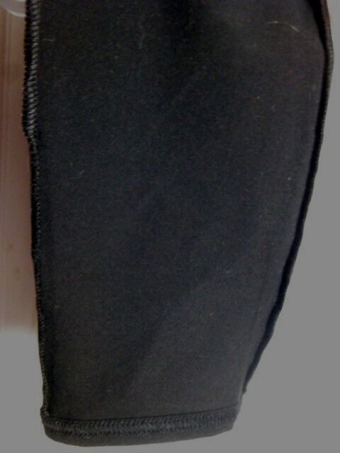 VTG GILDA MARX BLACK SLEEVELESS COTTON SPANDEX FLEXATARD UNITARD CATSUIT SIZE S
