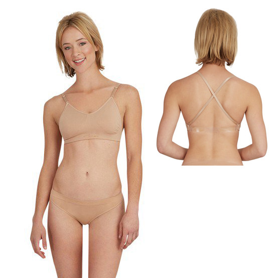 Capezio Seamless Clear Back Bra Style: 3683