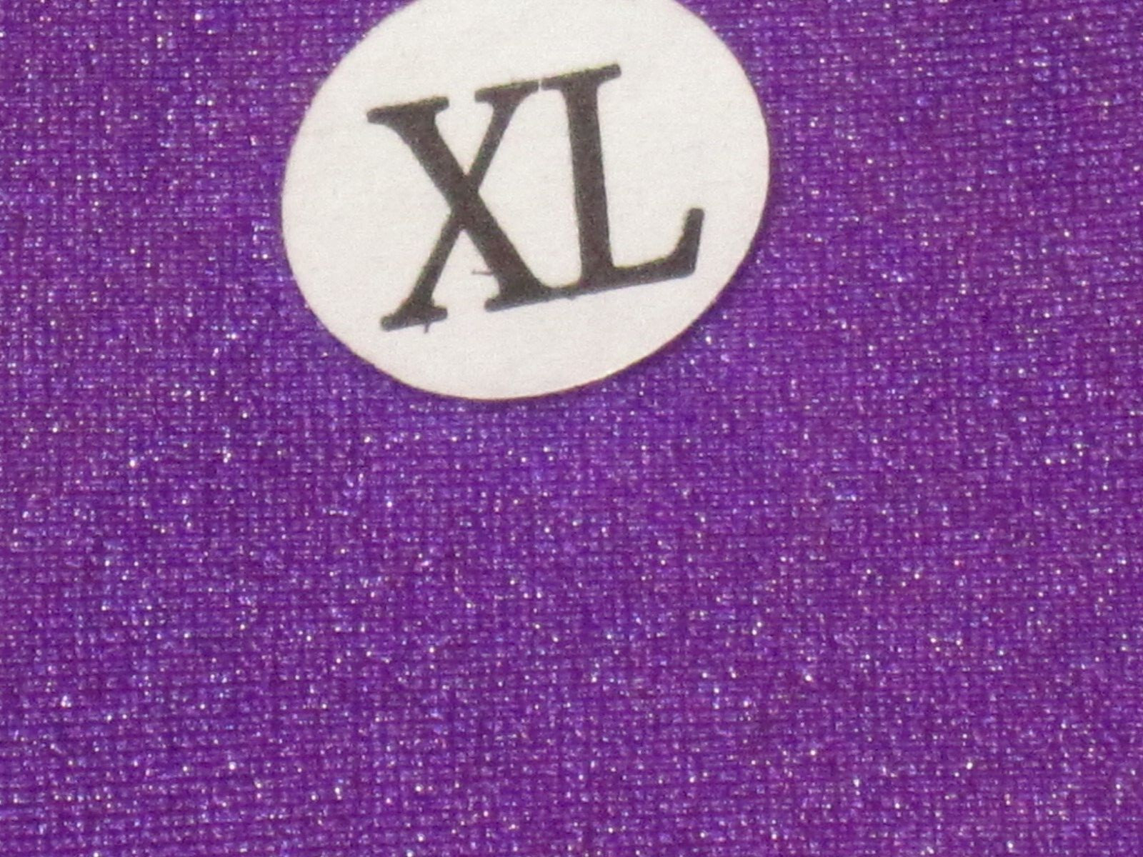 Plus Size Shiny Purple Tank Spandex Stirrup Foot Unitard Jumpsuit Sz XL-14+ New