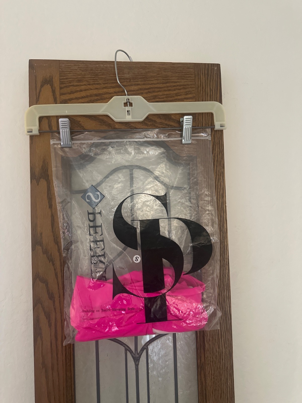 SPEERISE One Piece Adjustable Straps High-Cut Leotard Small NWT Nice! HOT PINK