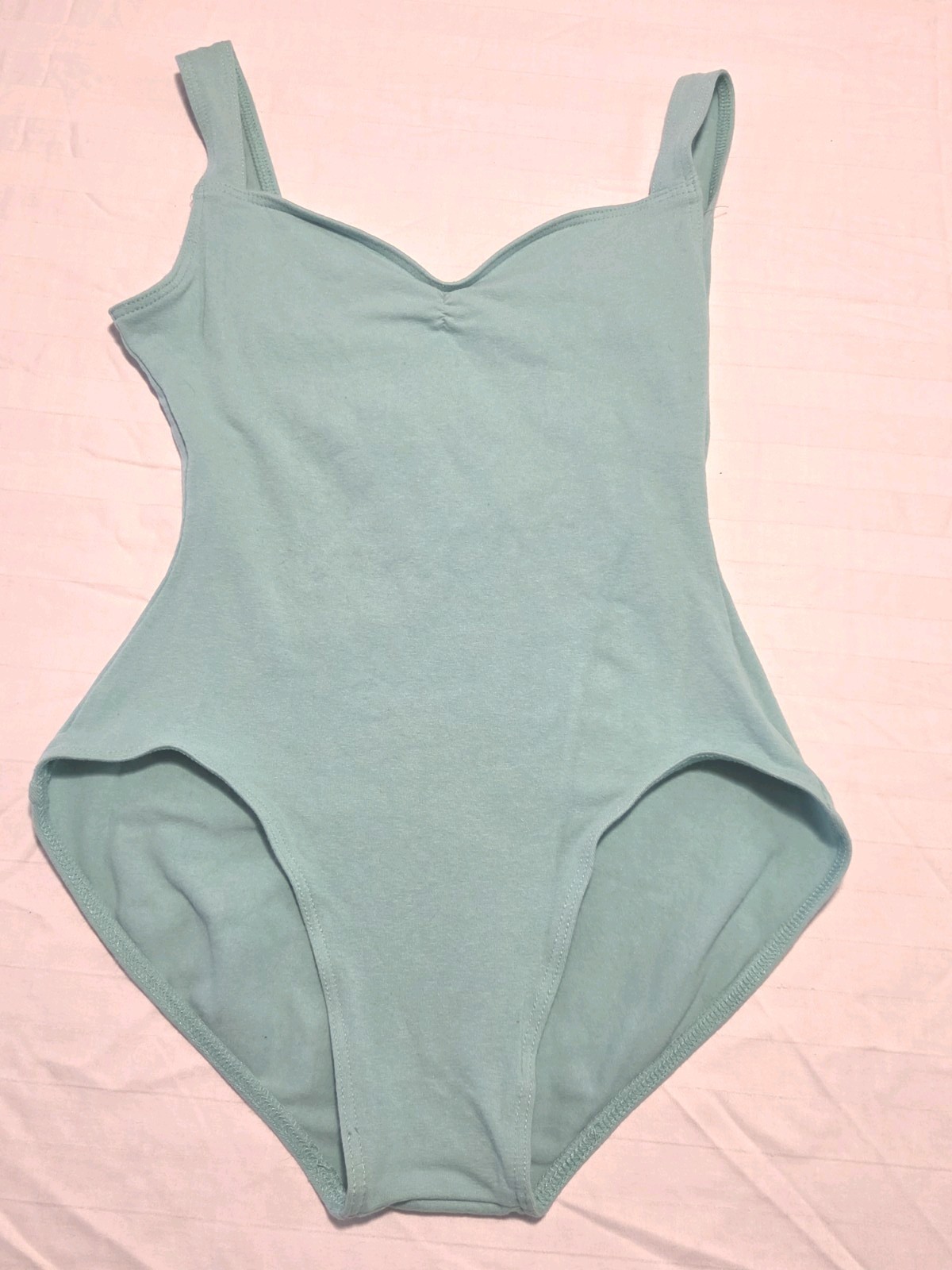 NWOT Mirella Dancewear Leotard Teal Size Large