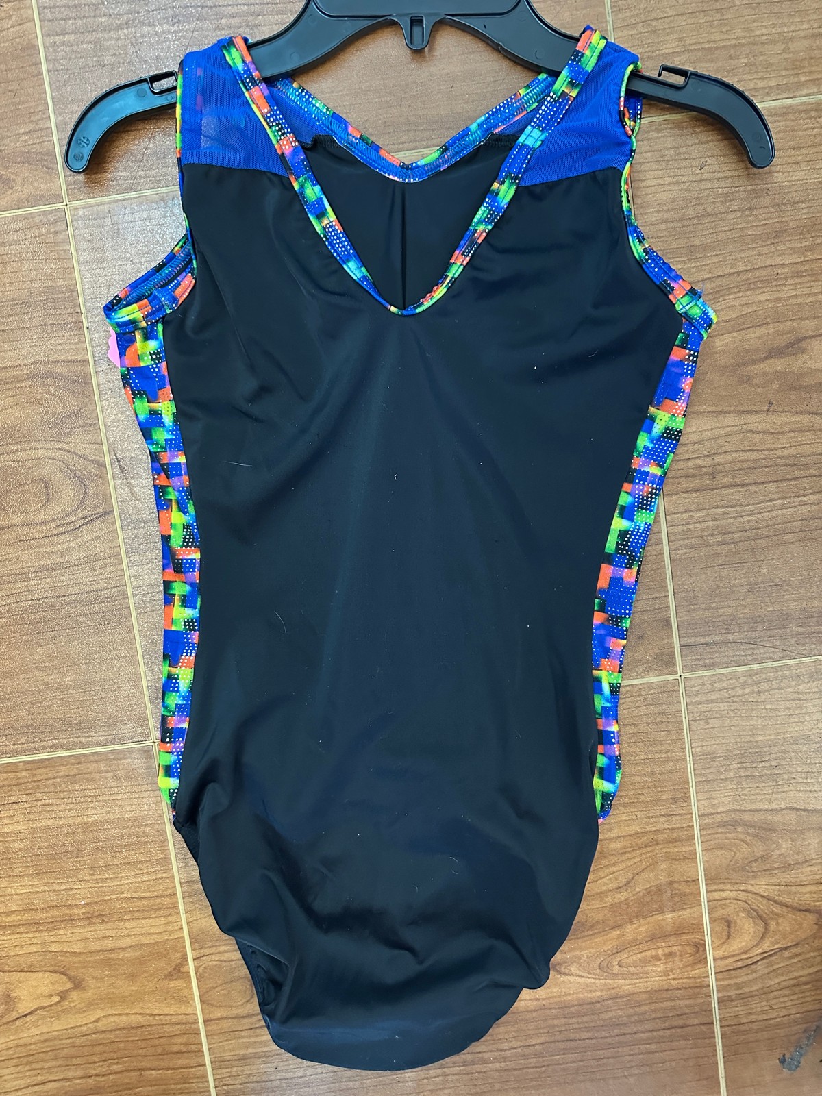 Gymnastics Pre-Owned Gymnastics Leotard Small Adult Colorful GK Elite Sparkles