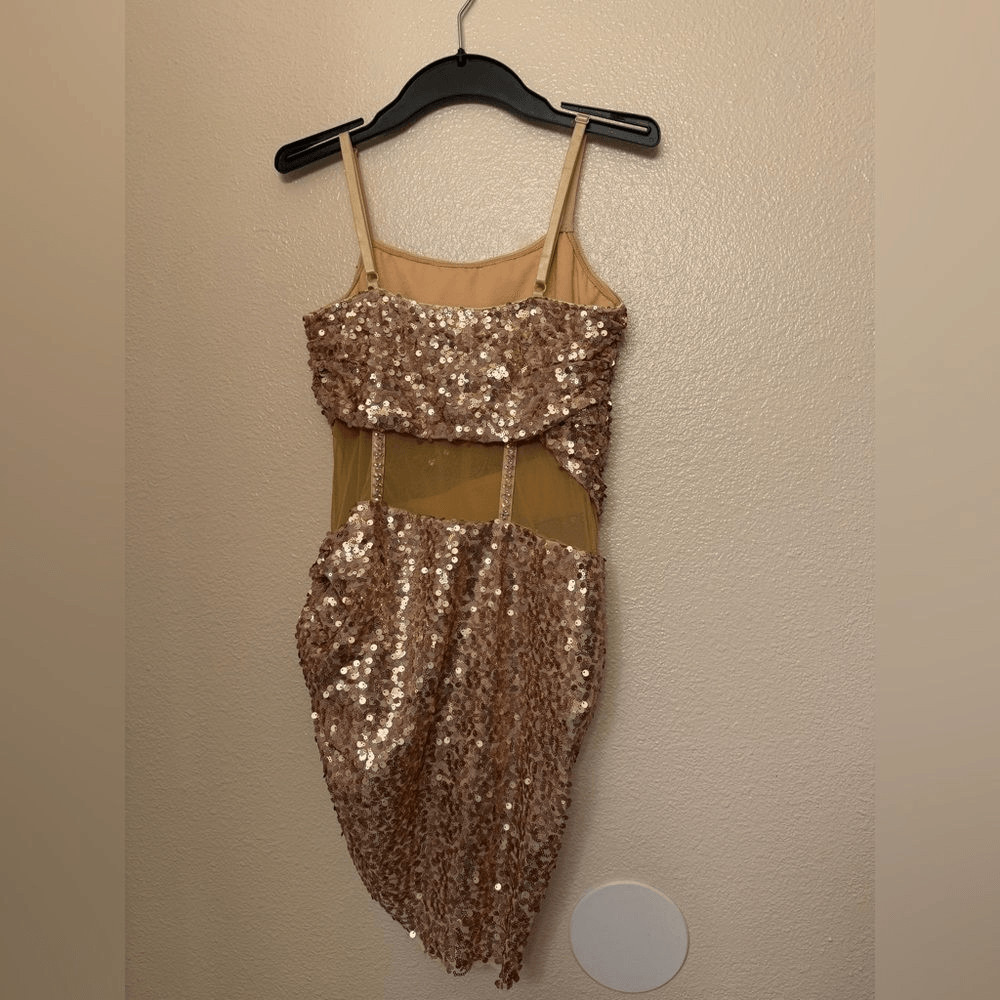 Tenth House lyrical contemporary Dance costume rose gold TRANQUILITY TH22041 MA