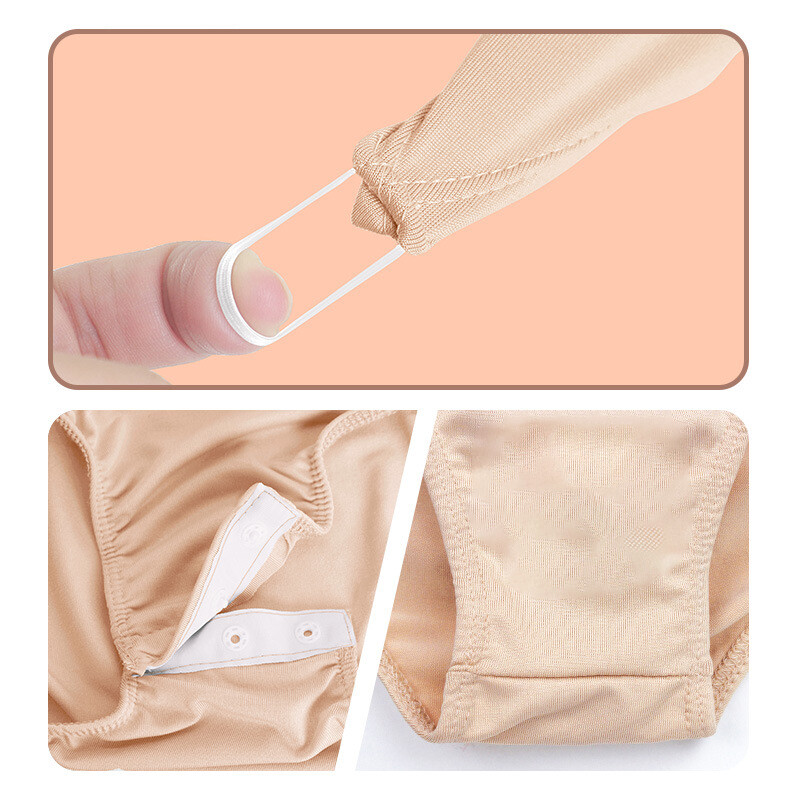 Flesh-colored Bottoming Top Tight-fitting Girl’s Practice Dance Bottoming Shirt